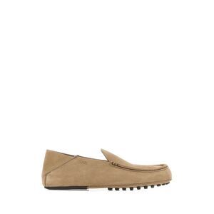 Tod's Men Beige Suede Loafers